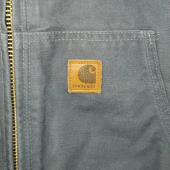 Carhartt Quilted Sandstone Active Work Jacket 3XL j140 NWT - Picture 5 of 16
